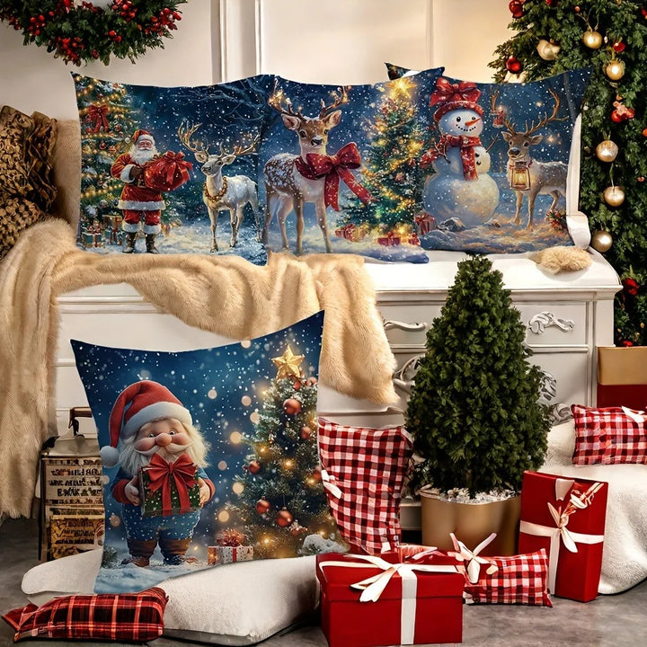 Alirene - Christmas Decorative Pillow Cover