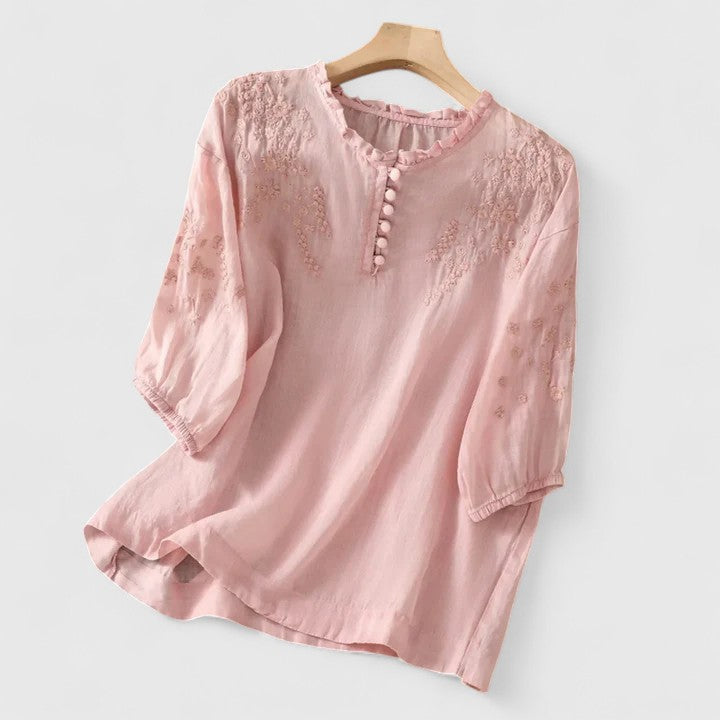 Emberlee -  Elegtant Casual Blouse