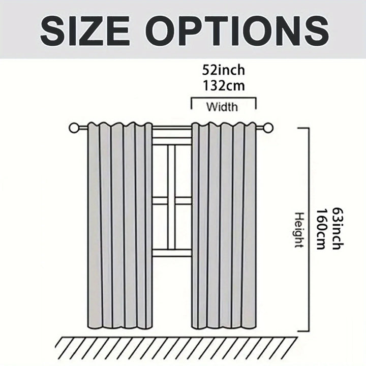 Ashvina - Christmas Decorative Curtain