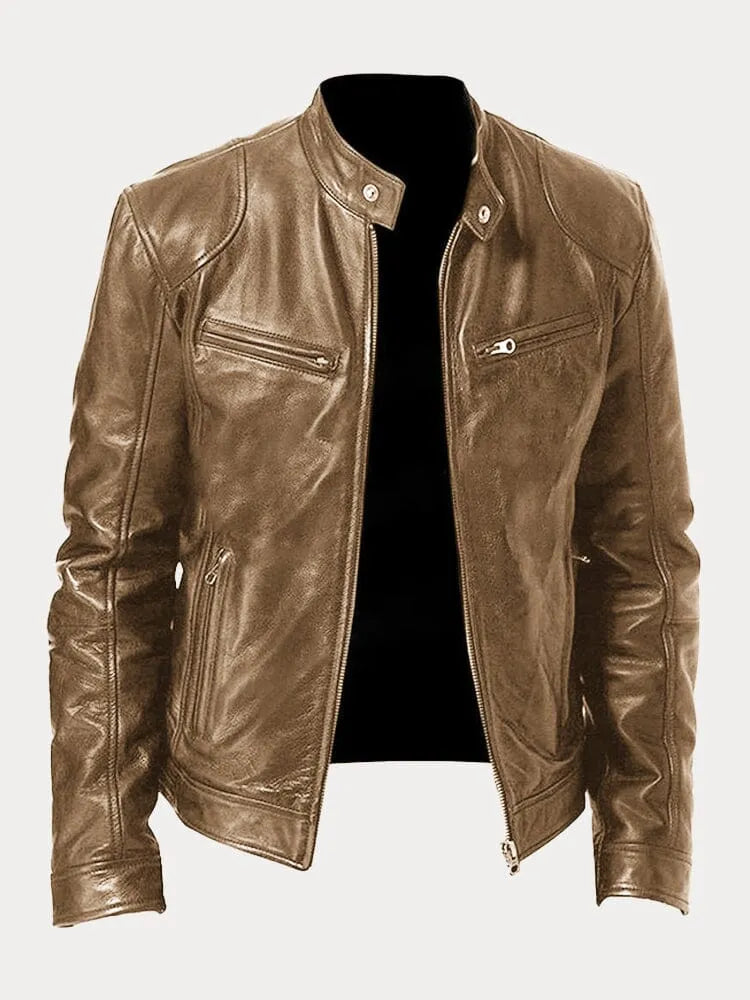 Lorenzo – Men's Casual Leather Jacket