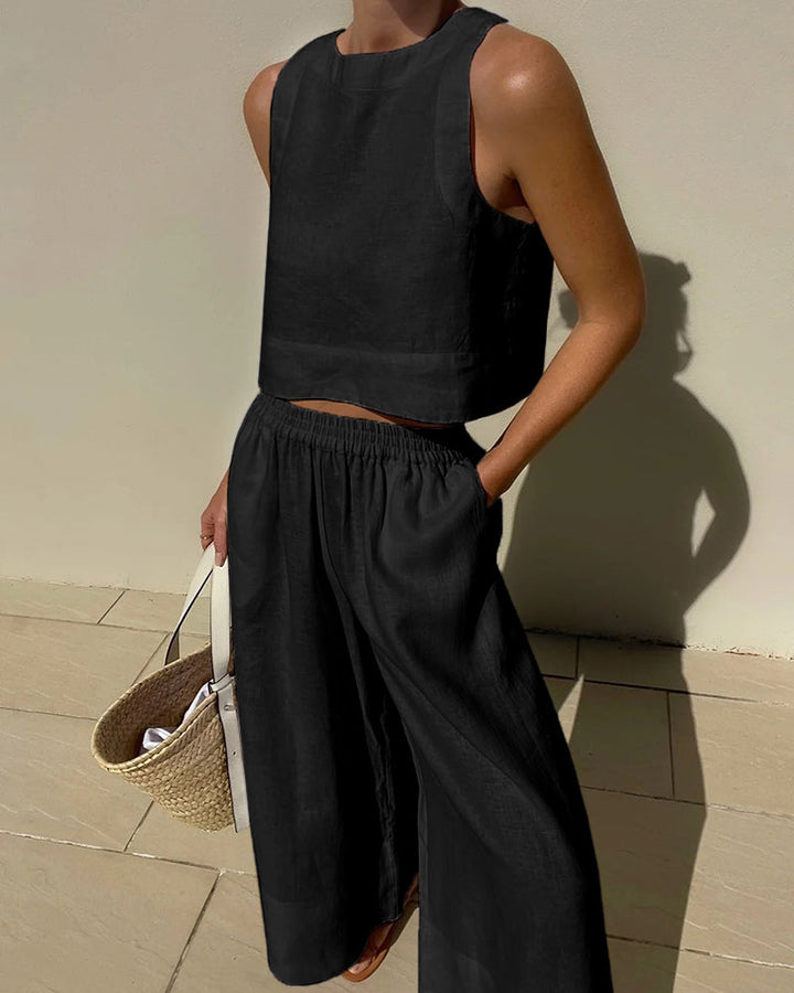 Maika - Elegant Casual Two Piece Set