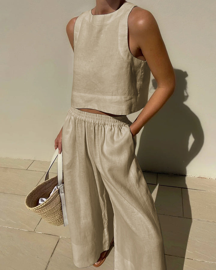 Maika - Elegant Casual Two Piece Set