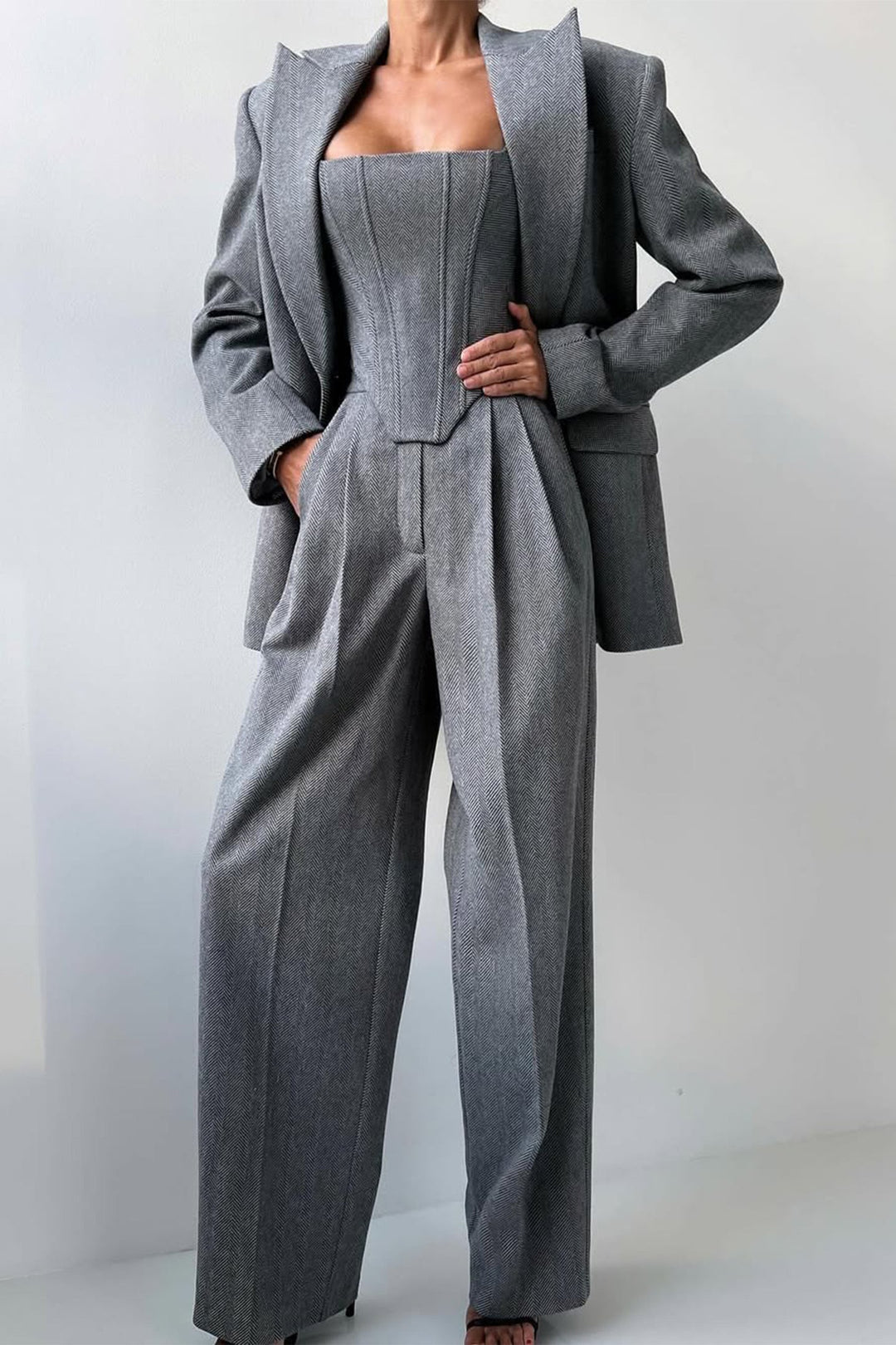 Carlie - Stylish Three Piece Set