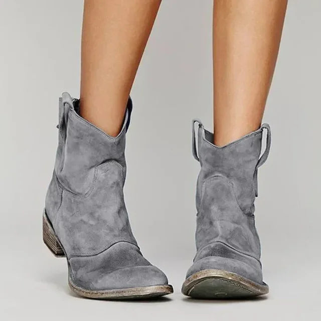 Destiny – Vintage Cowboy Ankle Boots