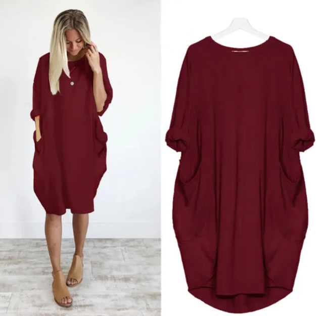 Bianca - Comfortable loose-fitting dress