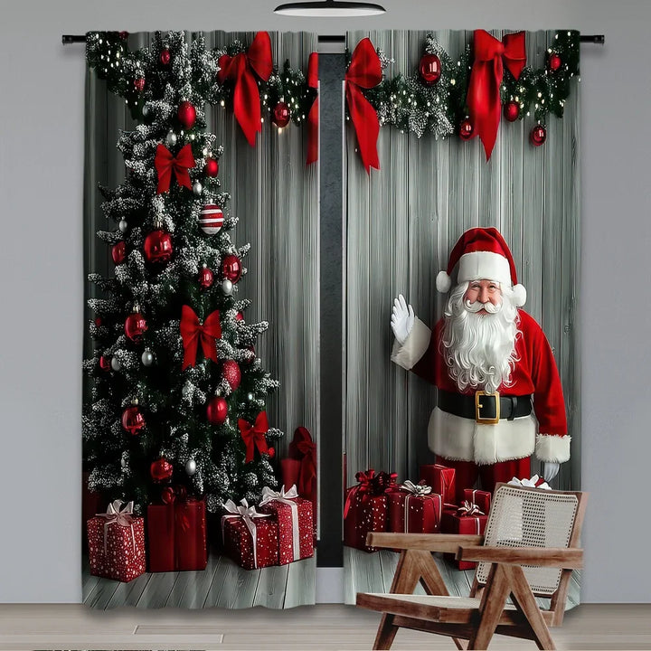 Anirae - Christmas Decorative Curtain