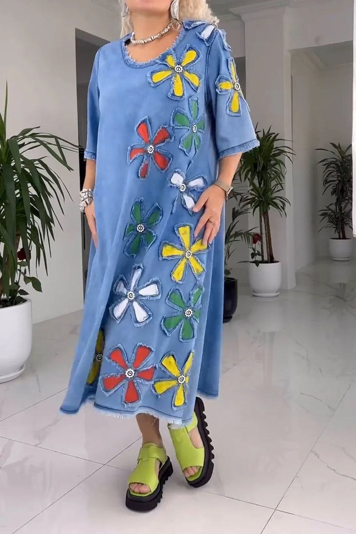 Aveline - Stylish Floral Dress