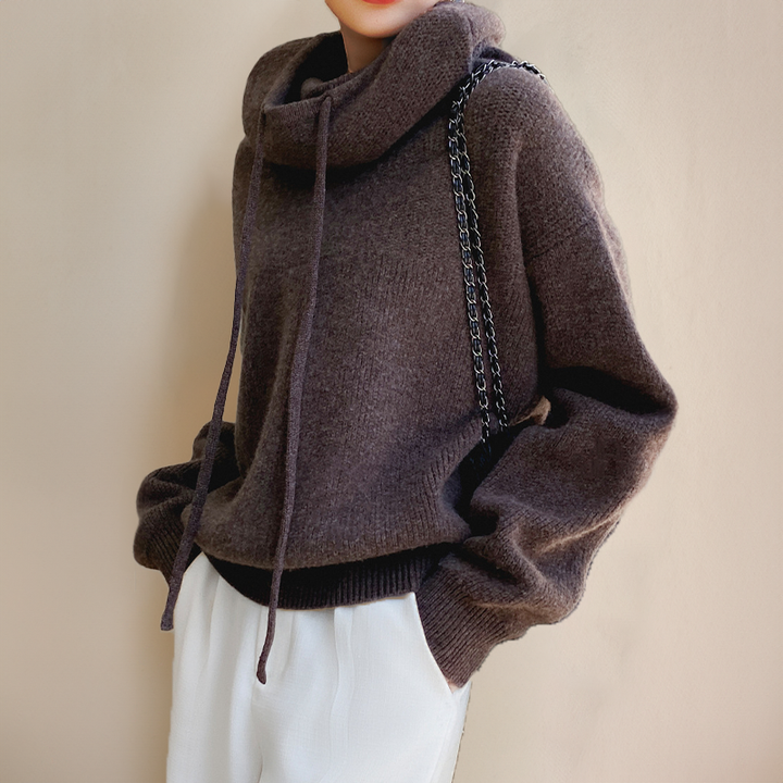 Maria - Merino wool turtleneck jumper