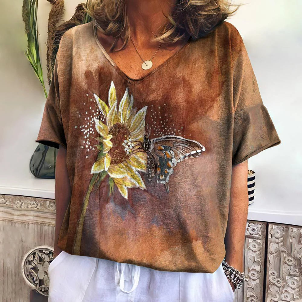 Adelina - Stylish Casual Blouse