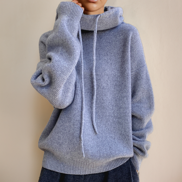 Maria - Merino wool turtleneck jumper