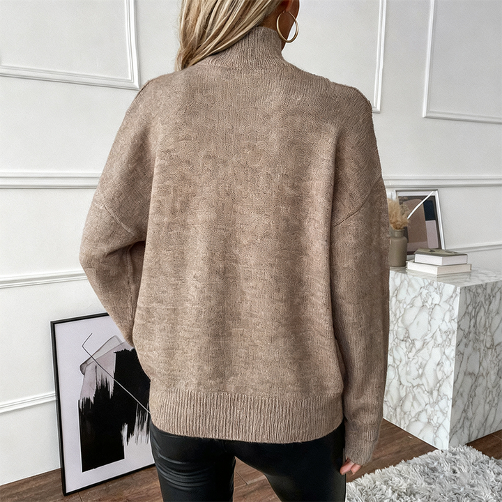 Aurenna - Stylish Casual Turtleneck Sweater