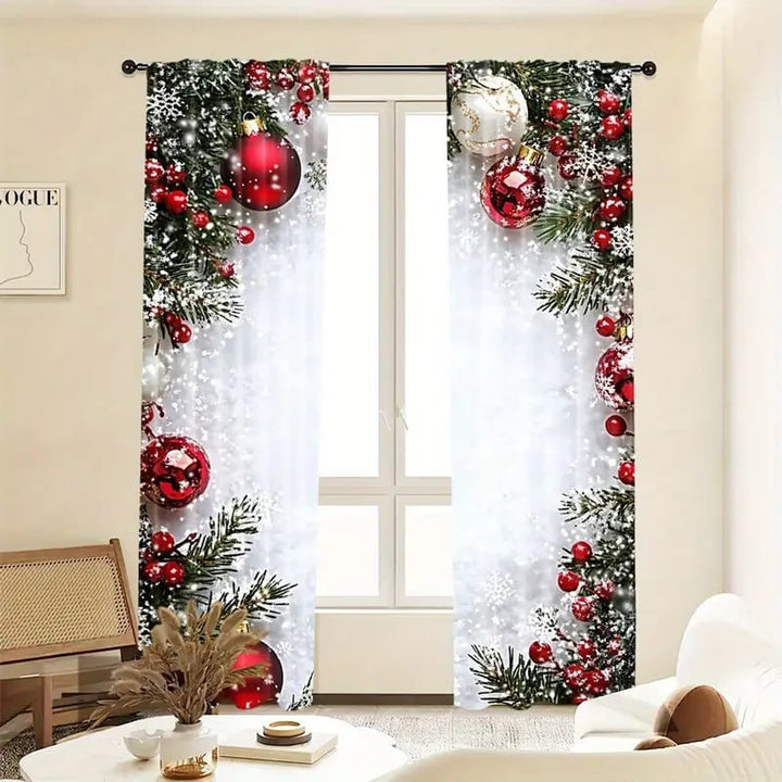 Florisia - Christmas Style Curtains