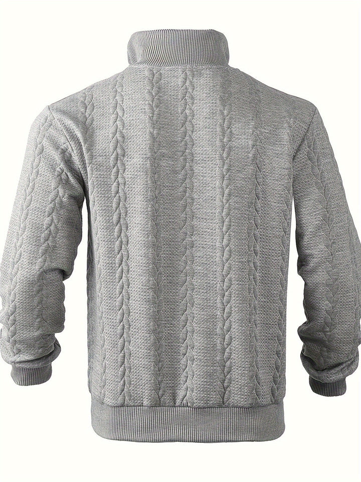 Rafael – Vintage Men's Zip-Up Sweater