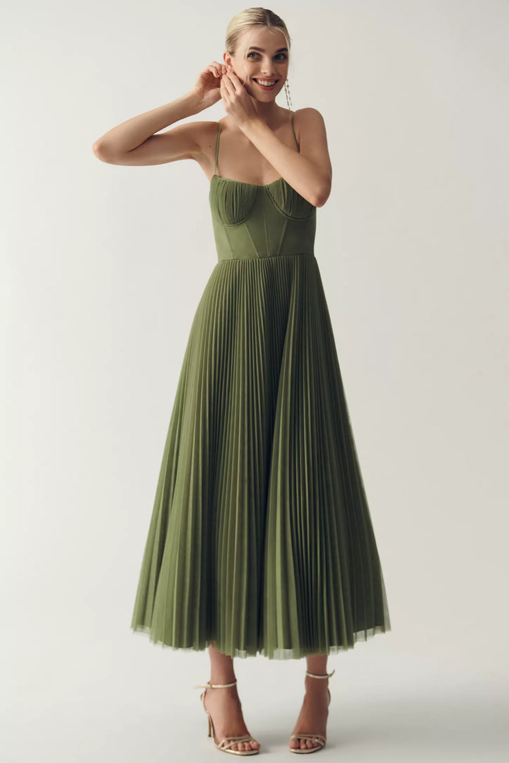 Jacinta - Elegant Casual Midi Dress