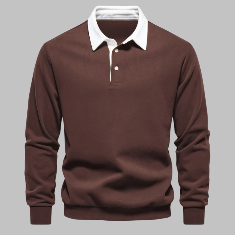 Style – Comfortable polo sweater