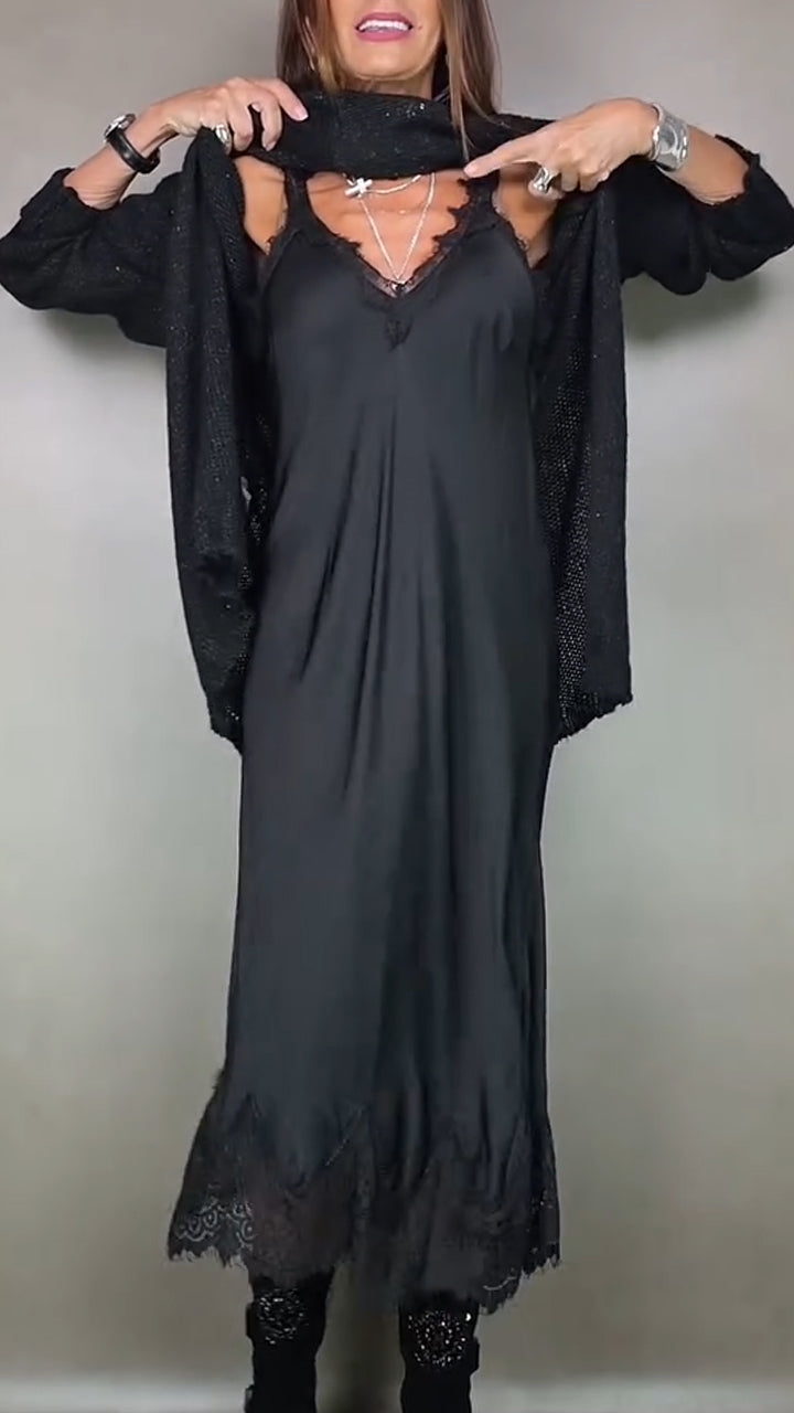 Anarise - Elegant Casual  Maxi Dress