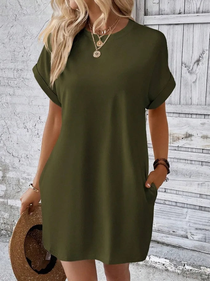 Isla – Oversized Shirt Dress