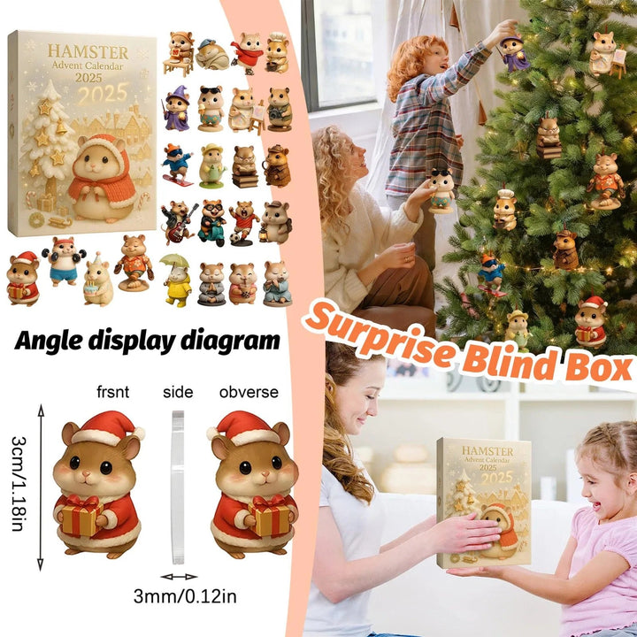 HamsterHolidays – 24‑Day Hamster Advent Calendar for Kids