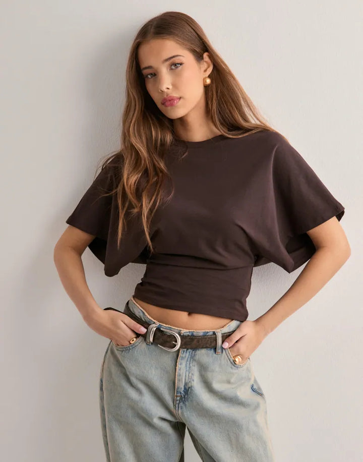 Zara – Wide-Sleeved T-Shirt