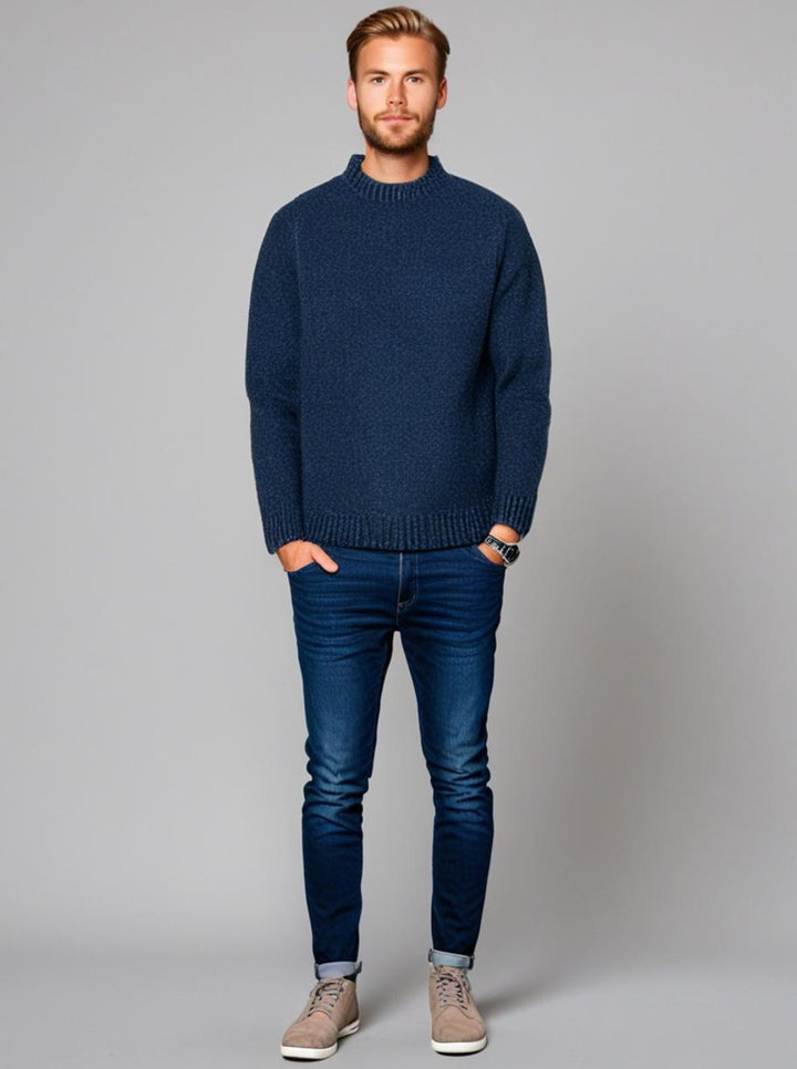 Dorian – Knitted Crewneck Sweater